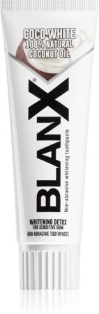 BlanX White Detox Coconut dentifrice blanchissant à l'huile de coco
