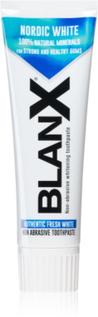 BlanX Nordic White dentifrice blanchissant aux minéraux