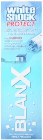 BlanX White Shock Protect Hammaste valgendamise komplekt (antibakteriaalsete koostisainetega)