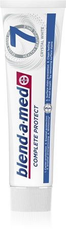 Blend-a-med Protect 7 Crystal White zubná pasta pre kompletnú ochranu zubov