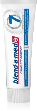 Blend-a-med Protect 7 Crystal White pasta de dientes para una protección completa para dientes