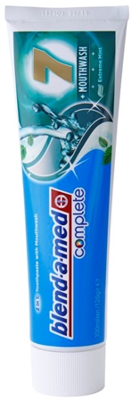 Blend-a-med Complete 7 + Mouthwash Extreme Mint Zahnpasta und Mundwasser 2 in 1 für den kompletten Schutz Ihrer Zähne