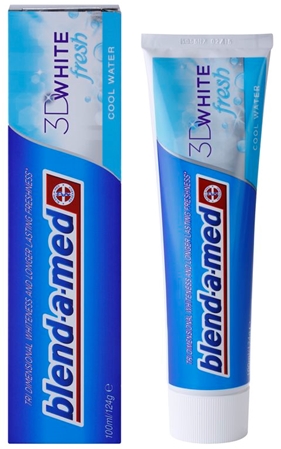 Blend-a-med 3D White Fresh Cool Water bleichende Zahnpasta für frischen Atem