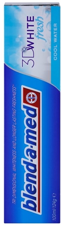 Blend-a-med 3D White Fresh Cool Water bleichende Zahnpasta für frischen Atem