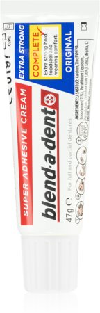Blend-a-dent Extra Strong Original крем для фіксації зубних протезів