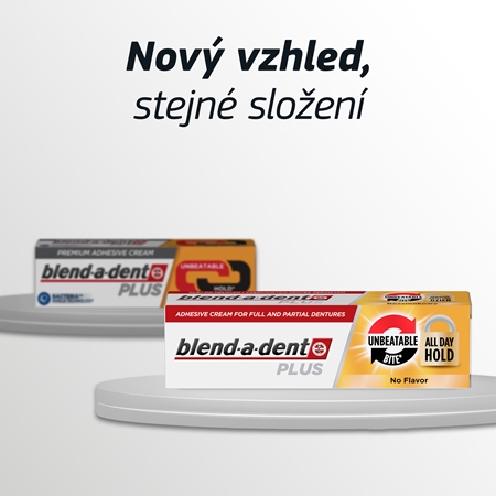 Blend-a-dent Unbeatable Bite fixační krém pro zubní náhrady