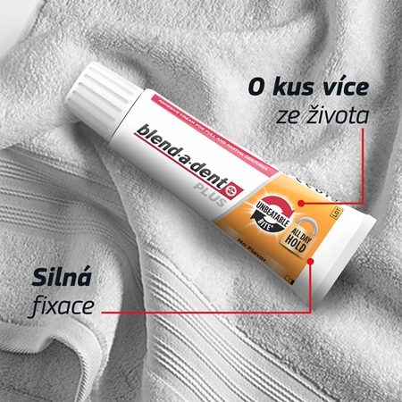 Blend-a-dent Unbeatable Bite fixační krém pro zubní náhrady
