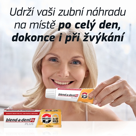 Blend-a-dent Unbeatable Bite fixační krém pro zubní náhrady