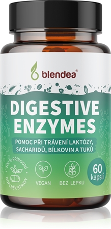 Blendea Digestive Enzymes kapsle pro podporu trávení