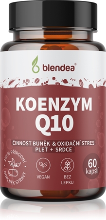 Blendea Koenzym Q10 kapsle pro podporu ochrany buněk před oxidativním stresem