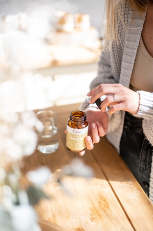 Blendea Organic Maca kapsle pro podporu fyzického a duševního zdraví
