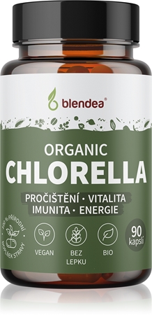 Blendea Organic Chlorella kapsuly s antioxidačným účinkom