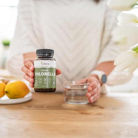 Blendea Organic Chlorella kapsuly s antioxidačným účinkom