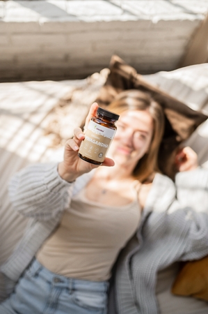 Blendea Organic Ashwagandha podpora psychické pohody