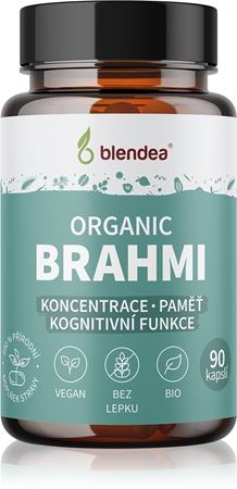 Blendea Organic Brahmi BIO kapsle pro podporu paměti a koncentrace
