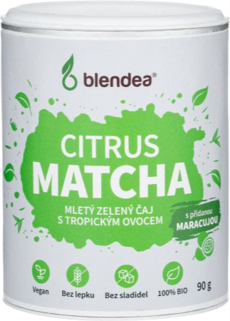 Blendea Citrus Matcha prášek na přípravu nápoje s matchou