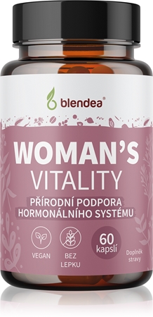Blendea Woman’s Vitality kapsle na podporu hormonální rovnováhy