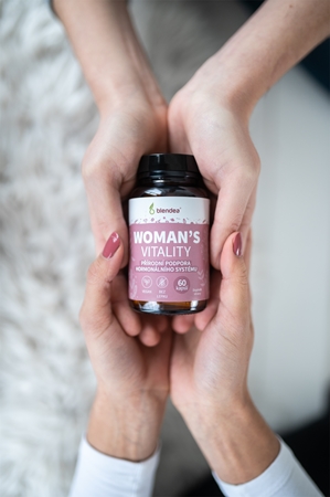 Blendea Woman’s Vitality kapsle na podporu hormonální rovnováhy