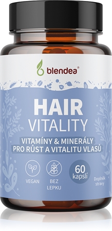 Blendea Hair Vitality kapsle pro zdravé a krásné vlasy