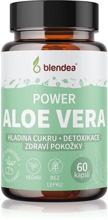 Blendea Power Aloe Vera kapsle pro udržení normální hladiny cukru v krvi