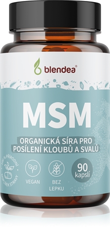 Blendea MSM podpora správného fungování pohybového aparátu