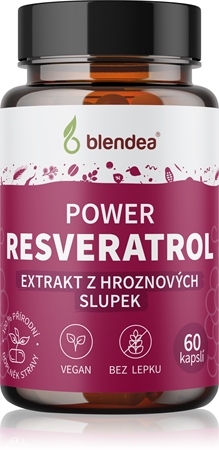 Blendea Resveratrol kapsle s antioxidačním účinkem