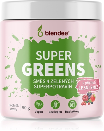 Blendea Supergreens prášek na přípravu nápoje pro detoxikaci