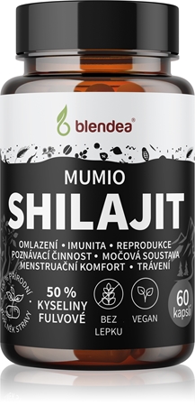 Blendea Mumio Shilajit kapsuly na podporu imunitného systému