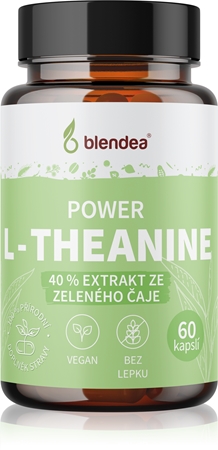 Blendea Power L-theanine kapsle pro podporu duševní rovnováhy