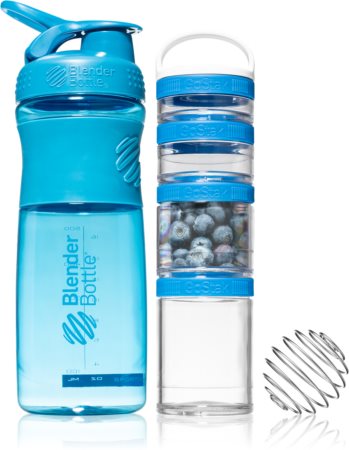 Blender Bottle Sport Mixer® GoStak подарунковий набір (для спортсменів) колір
