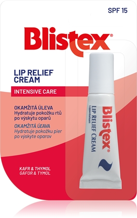 Blistex Lip Relief Cream balzám na suché a popraskané rty