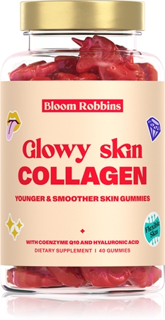 Bloom Robbins Glowy skin COLLAGEN žvýkací kostičky pro zářivý vzhled pleti