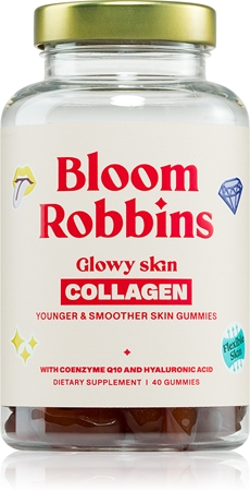 Bloom Robbins Glowy skin COLLAGEN žvýkací kostičky pro zářivý vzhled pleti