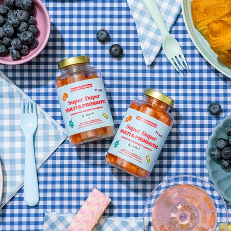 Bloom Robbins Super Duper MULTI & PROBIOTIC Kauwürfel zur Verdauungsförderung