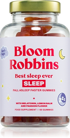 Bloom Robbins Best SLEEP ever - Fall asleep faster gummies rágócsontok az alvás és a regenerálódás elősegítésére