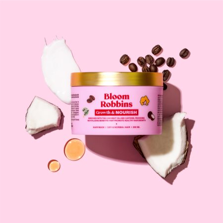 Bloom Robbins Growth & Nourish Närande hårmask för alla hårtyper