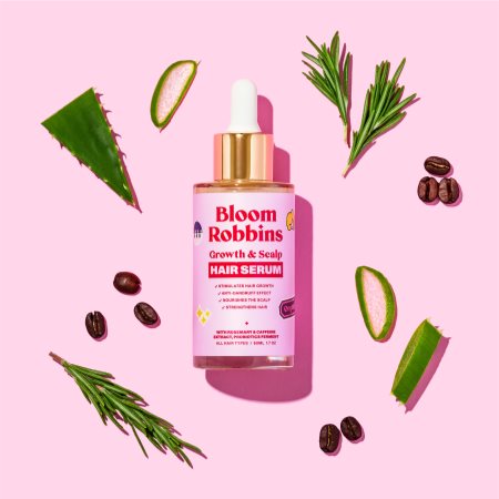 Bloom Robbins Growth & Scalp HAIR SERUM Serum för alla hårtyper