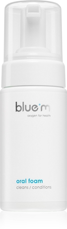 Blue M Oxygen for Health очищувальна пінка 2 в 1 для чищення зубів та ясен без щітки та води