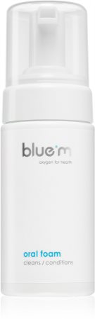 Blue M Oxygen for Health schiuma collutoria 2 in 1 per la pulizia di denti e gengive senza acqua e spazzolino
