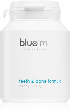 Blue M Supplements for Health Teeth & Bone Formula vitamíny pro podporu zdraví kostí a zubů
