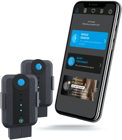 Bluetens Duo Sport electrostimulator cu accesorii