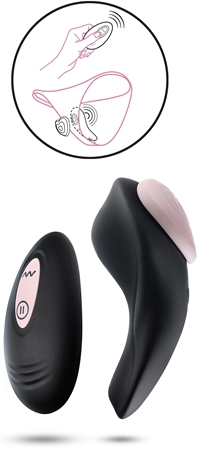 Blush Temptasia Heartbeat Panty Vibe stimulateur pour petite-culotte