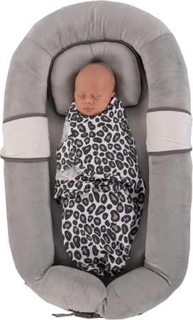 Bo Jungle B-Wrap Small Leopard odeja za povijanje