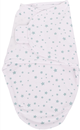Bo Jungle B-Wrap Small Blue Stars swaddle wrap