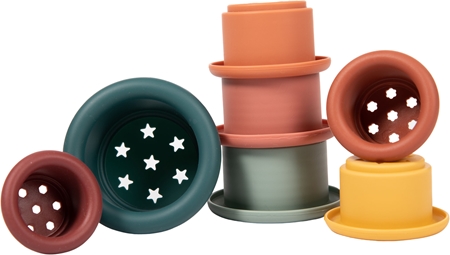 Bo Jungle B- Stacking Cups Cool Classic Stapelbecher für das Bad