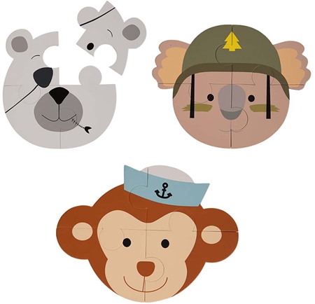 Bo Jungle B-Animal puzzle