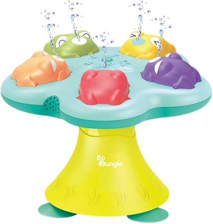 Bo Jungle B-Musical Frog Fountain juguete para el baño