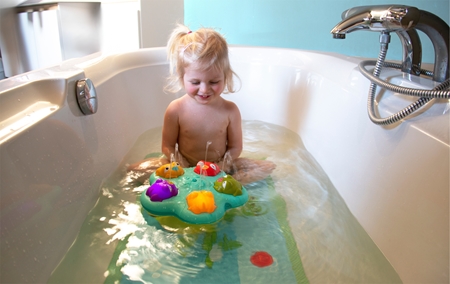 Bo Jungle B-Musical Frog Fountain juguete para el baño