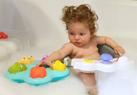 Bo Jungle B-Musical Frog Fountain juguete para el baño