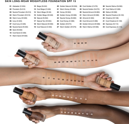 Bobbi Brown Skin Long-Wear Weightless Foundation machiaj persistent SPF 15